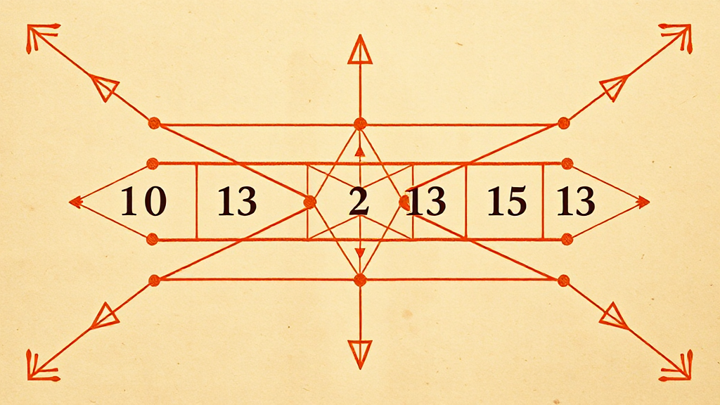 Mystic Vibes numerology card image